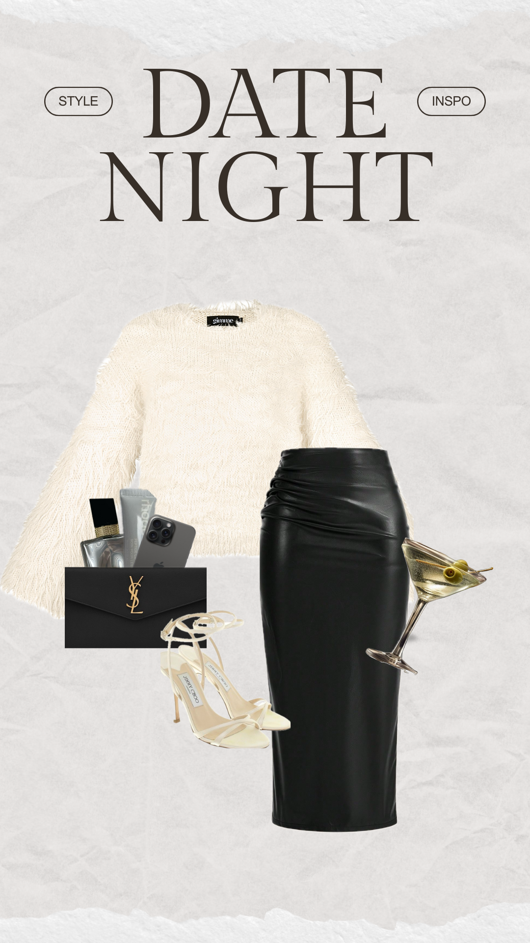 Cocktail Bar Date Outfit 🍸